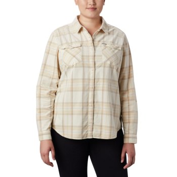 Columbia Overhemd Dames, Times Two Corduroy Long Sleeve Plus Size Room, 09YXNJWTS